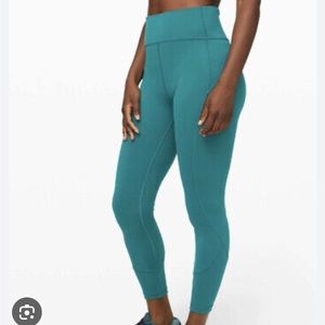in movement high rise *everlux lululemon laguna color SIZE 6